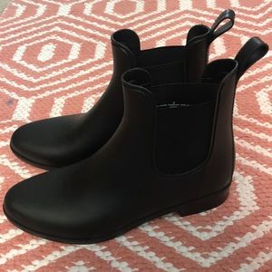 New Merona Black Rain Boots